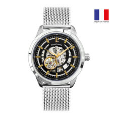 Montre Pierre Lannier Automatic Noir - Montres automatique Homme | Marc Orian