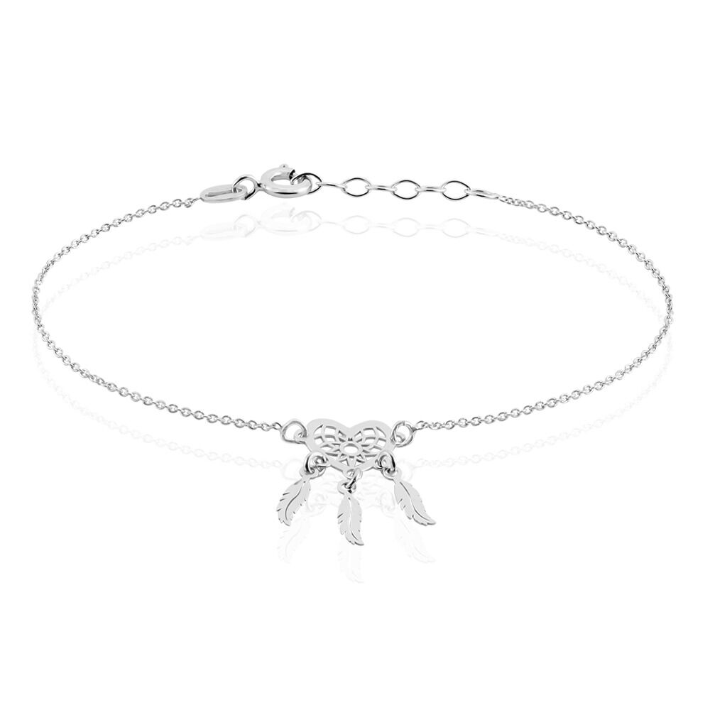 Bracelet Argent Blanc Sebastina -  Femme | Marc Orian