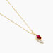 Collier Emotion Or Jaune Rubis Diamant - Colliers avec pierres Femme | Marc Orian
