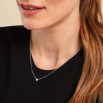 Collier Thylane Argent Blanc Oxyde De Zirconium - Colliers avec pierres Femme | Marc Orian