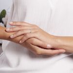 Alliance Heldea Ruban Plat Or Blanc - Alliances duo Unisex | Marc Orian