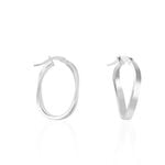 Cr&eacute;oles Silla Or Blanc - Cr&eacute;oles Femme | Marc Orian