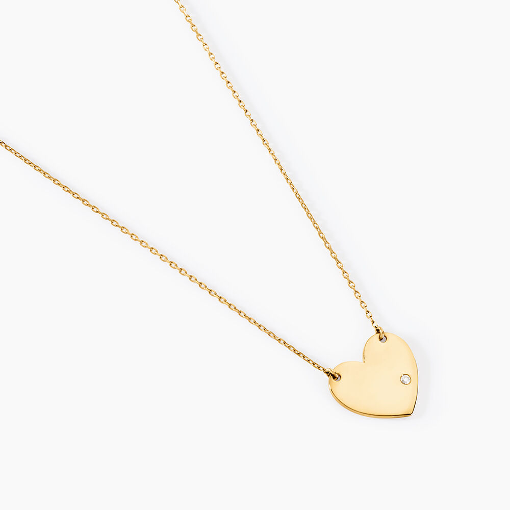 Collier Eleone Or Jaune Diamant - Colliers avec pierres Femme | Marc Orian