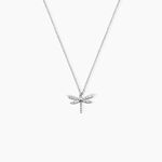 Collier Indiana Argent Blanc Oxyde De Zirconium - Colliers avec pierres Femme | Marc Orian