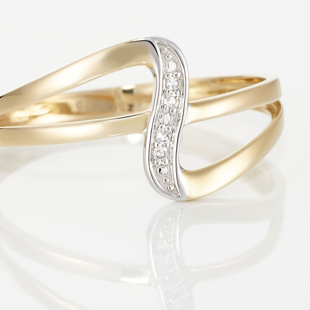 Bague Rosabelle Or Jaune Diamant - Bagues pierres précieuses Femme | Marc Orian