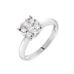 Bague Solitaire Dream Or Blanc Diamant - Solitaires Femme | Marc Orian