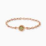 Bague Chaine Madalyn Argent Rose Oxyde De Zirconium - Bijoux fantaisie Femme | Marc Orian