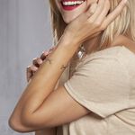 Bracelet Jonc Tullia Argent Blanc - Bracelets joncs Femme | Marc Orian