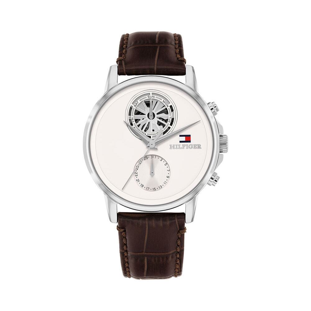 Montre Tommy Hilfiger Stewart Blanc - Montres &eacute;tanches Homme | Marc Orian