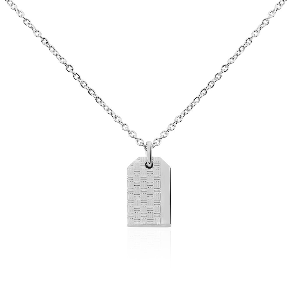 Collier Phebus Him Classique Acier Blanc - Colliers fantaisie Homme | Marc Orian