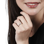 Bague Solitaire Soultana Or Blanc Diamant - Solitaires Femme | Marc Orian