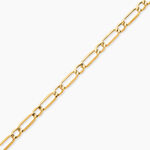 Bracelet Ophelio Maille Alternee 1/1 Or Jaune - Bracelets mailles Femme | Marc Orian