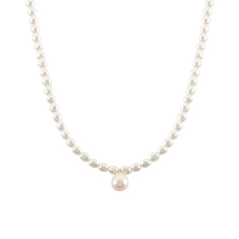 Collier Stella-rose Or Jaune Perle De Culture - Colliers avec pierres Femme | Marc Orian