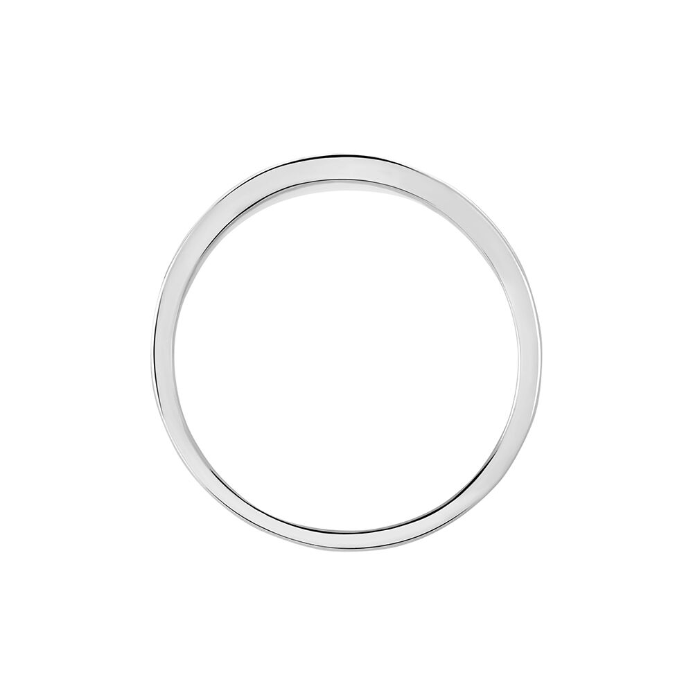 Bague Romaji Argent Blanc - Bagues grosses Homme | Marc Orian