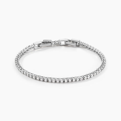Bracelet Rio Argent Blanc Oxyde De Zirconium - Bracelets fantaisie Femme | Marc Orian