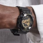Montre Casio G-shock Gold Noir - Montres &eacute;tanches Homme | Marc Orian