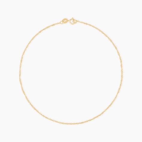 Cha&icirc;ne De Cheville Sylwia Or Jaune - Chaines de cheville Femme | Marc Orian