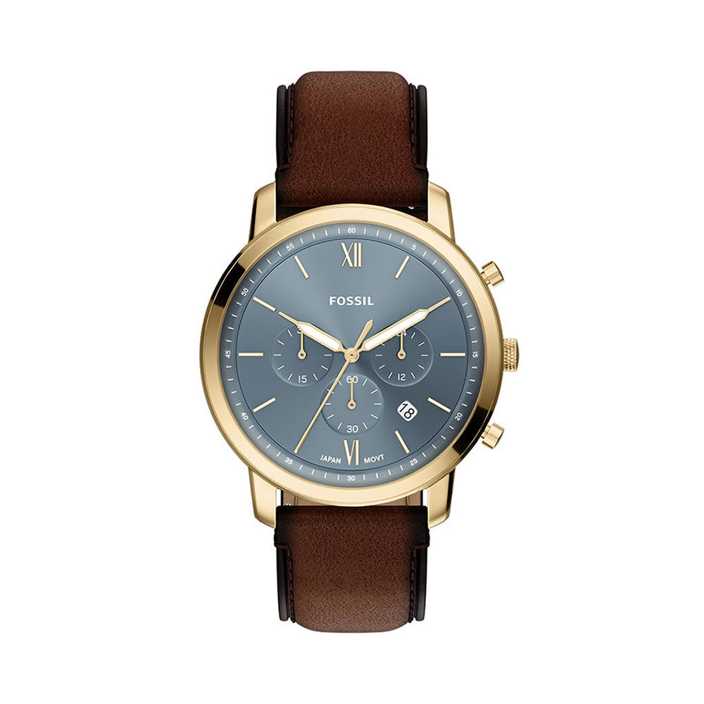 Montre Fossil Neutra Chrono Bleu - Montres &eacute;tanches Homme | Marc Orian