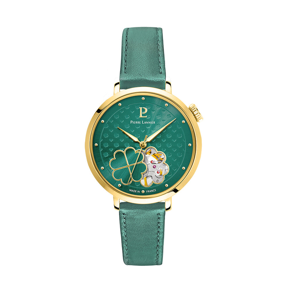 Montre Pierre Lannier Esperance Vert - Montres automatiques Femme | Marc Orian