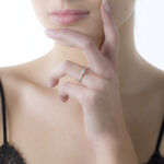 Bague Solitaire Ihsane Or Blanc Diamant - Solitaires Femme | Marc Orian