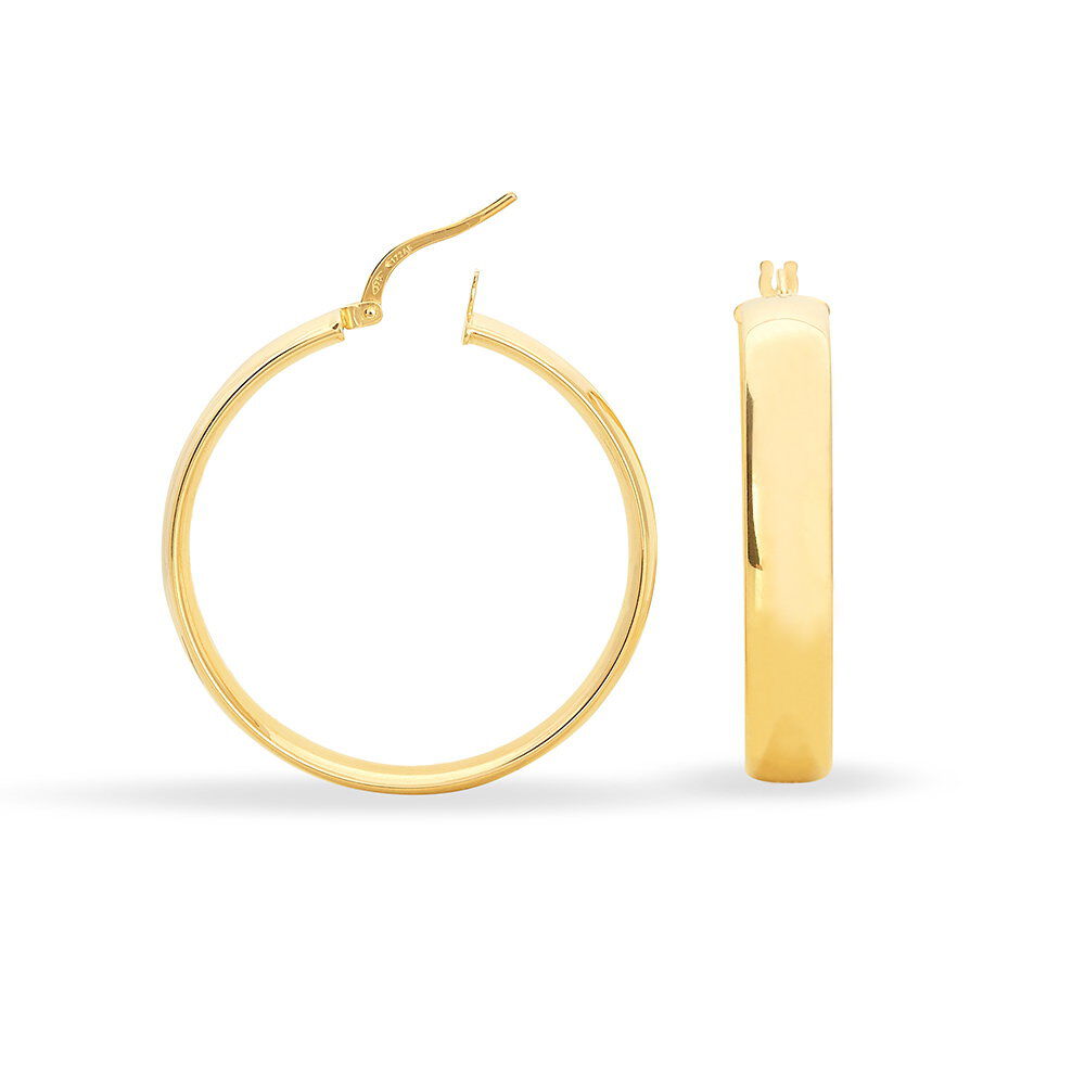 Cr&eacute;oles Terezia Or Jaune - Cr&eacute;oles Femme | Marc Orian