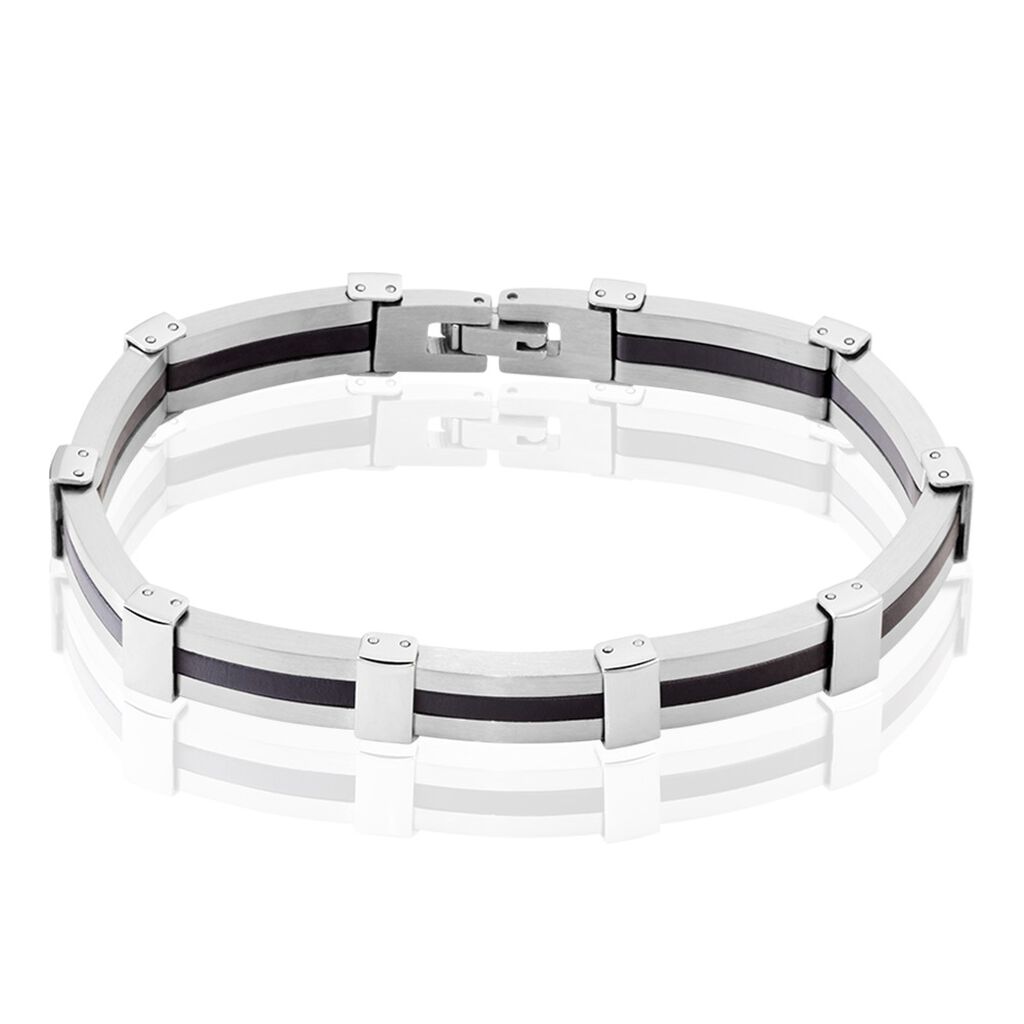 Bracelet Rene Acier Blanc - Bracelets chaînes Homme | Marc Orian
