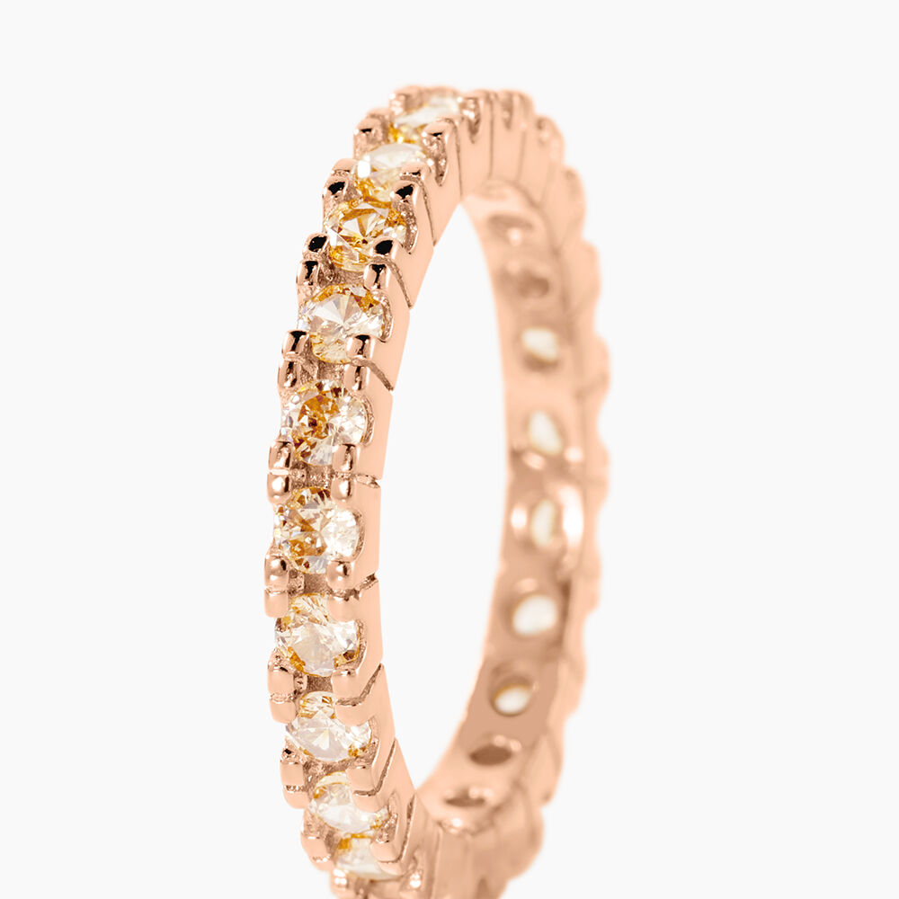 Bague Rio Santa Teresa Argent Rose Oxyde De Zirconium - Bijoux fantaisie Femme | Marc Orian