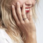 Bague Or Jaune Connor Saphir Diamants - Solitaires Femme | Marc Orian