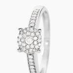 Bague Serena Or Blanc Diamant - Parures de mariage Femme | Marc Orian