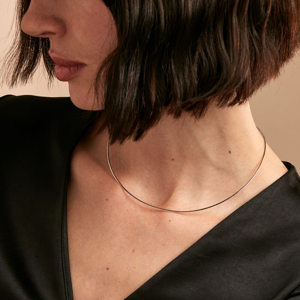 Collier Olearia Or Bicolore -  Femme | Marc Orian