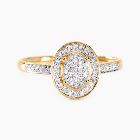 Bague Jen Or Jaune Diamant - Parures de mariage Femme | Marc Orian