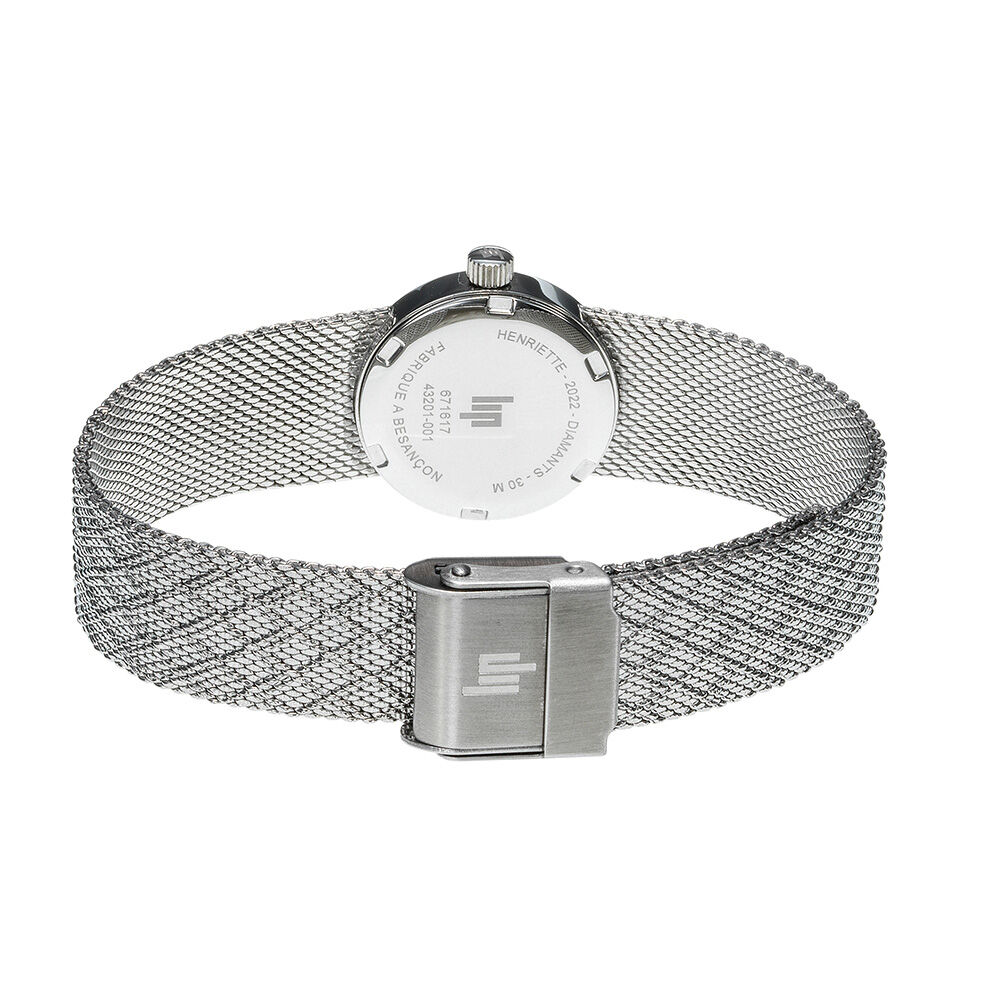 Montre Lip Henriette Diamant Nacre Noire - Montres étanches Femme | Marc Orian