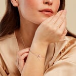 Bracelet Floe Or Jaune Argent Blanc Oxyde De Zirconium - Bracelets cha&icirc;nes Femme | Marc Orian