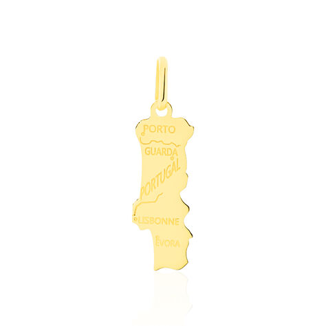 Pendentif Gaietana Portugal Or Jaune - Bijoux personnalisés Famille | Marc Orian