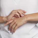 Bracelet Nathalia Argent Blanc Oxyde De Zirconium - Bracelets fantaisie Femme | Marc Orian