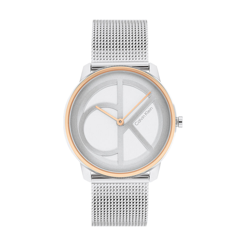 Montre Calvin Klein Iconic Mesh Argent - Montres étanches Femme | Marc Orian