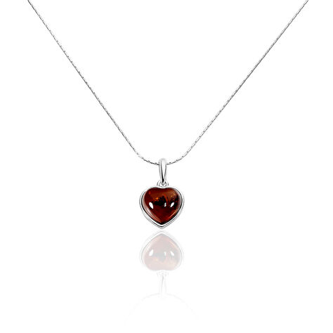Collier Argent Blanc Karyl Ambre - Colliers avec pierres Femme | Marc Orian