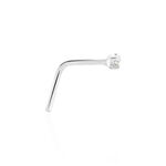 Piercing De Nez Demetrie Or Blanc Diamant - Piercing Nez Femme | Marc Orian