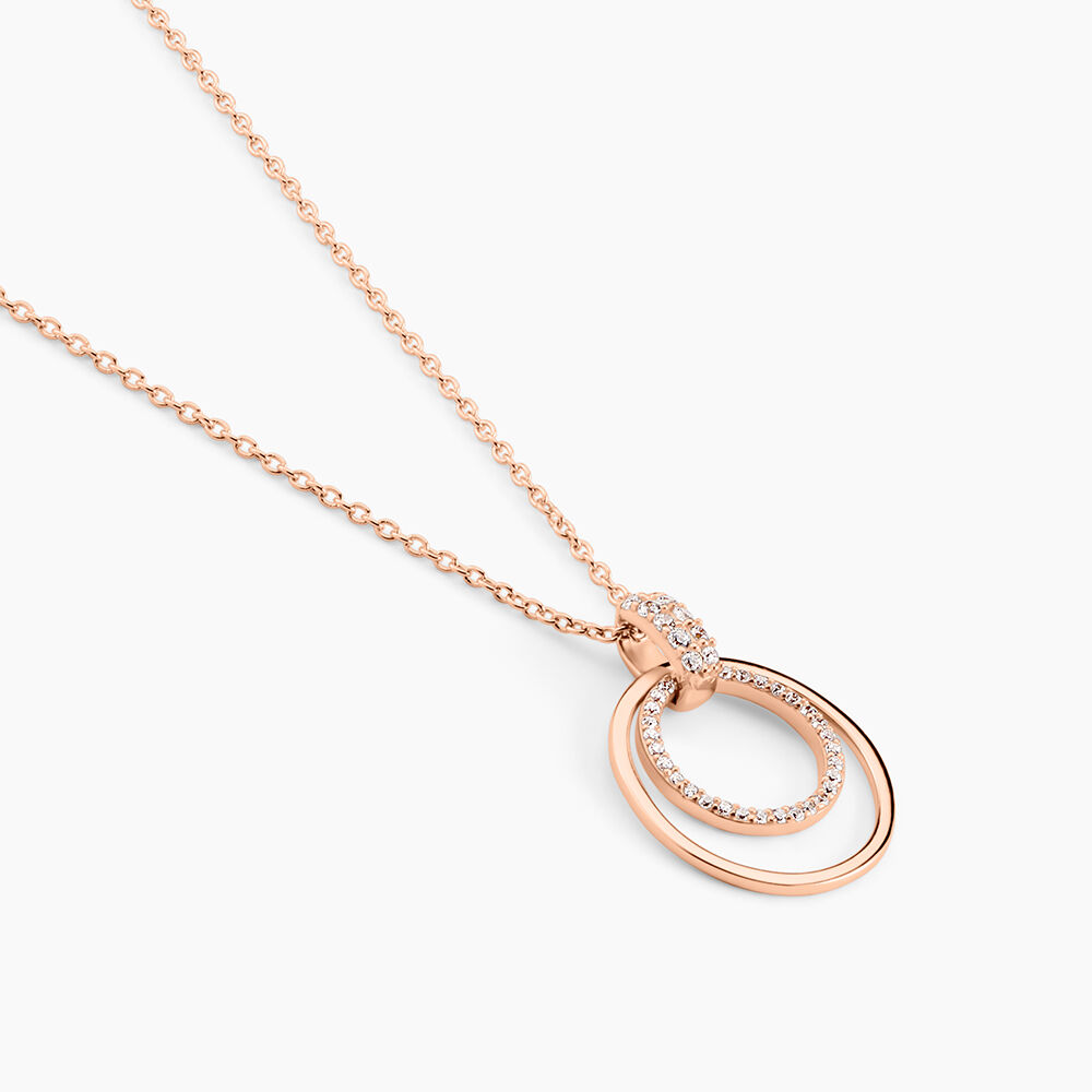 Collier Silvana Argent Rose Oxyde De Zirconium - Colliers avec pierres Femme | Marc Orian