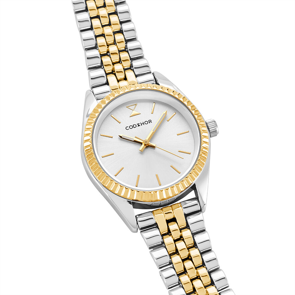 Montre Codhor Sandy Blanc - Montres étanches Femme | Marc Orian