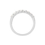 Alliance Hera Or Blanc Diamant - Alliances avec pierres Femme | Marc Orian