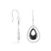 Boucles D'oreilles Pendantes Brewen Argent Blanc Céramique Et Oxyde - Pendantes Femme | Marc Orian