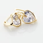 Boucles D'oreilles Pendantes Gredel Or Jaune  Oxyde - Pendantes Femme | Marc Orian