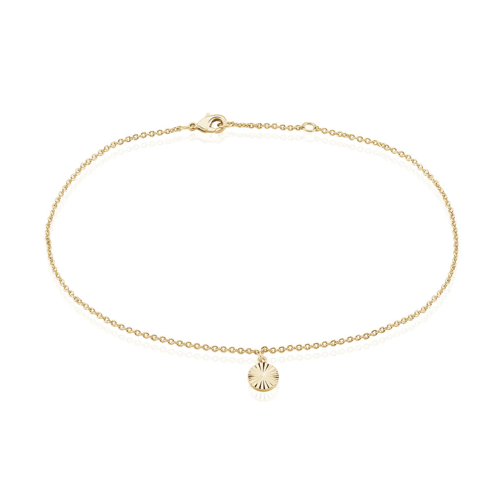 Cha&icirc;ne De Cheville Lelia Plaqu&eacute; Or Jaune - Chaines de cheville Femme | Marc Orian