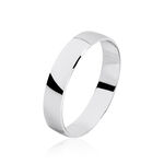 Alliance Isidorius Ruban Bombe Or Blanc - Alliances personnalis&eacute;es Famille | Marc Orian