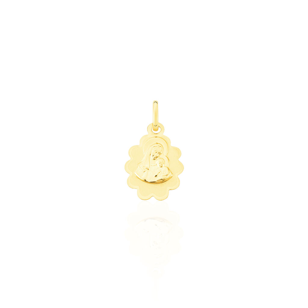 Pendentif Vierge Nuage Or Jaune - Bijoux personnalisés Famille | Marc Orian