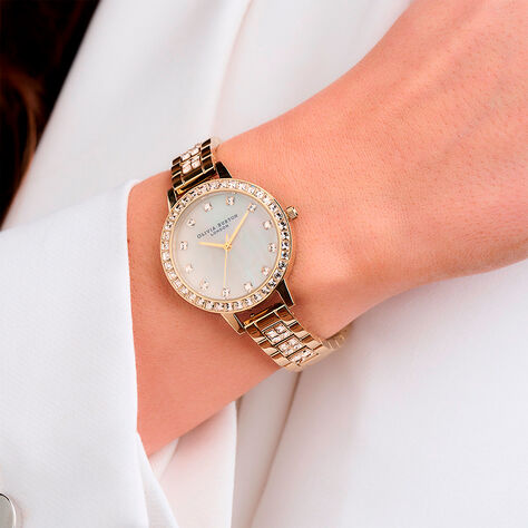 Montre Olivia Burton Treasure Nacre Blanche - Montres Femme | Marc Orian