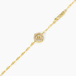 Bracelet Guess Petra Acier Jaune Oxyde De Zirconium - Bracelets cha&icirc;nes Femme | Marc Orian