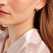 Boucles D'oreilles Puces Angie Or Jaune Rubis Diamant - Puces Femme | Marc Orian
