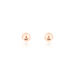 Boucles D'oreilles Puces Fidelia Boule Or Rose - Puces Femme | Marc Orian